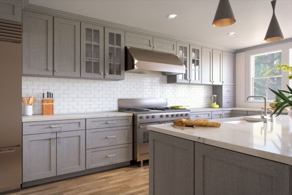 an nova light grey kitchen