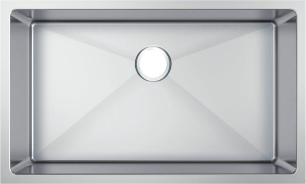 Hand Made Stainless Sink 30" X 18" R10