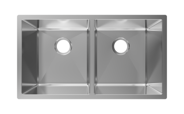 Hand Made Stainless Sink DOUBLE 32" X 18" R10