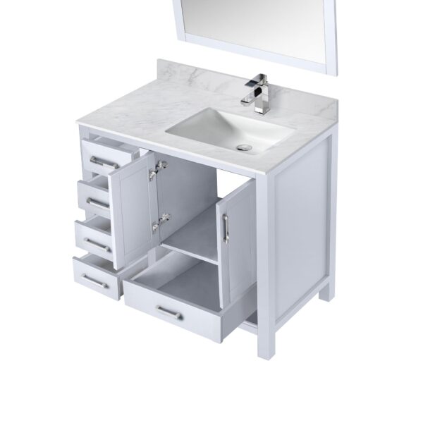 Jacques 36" x 22" Right Offset Bath Vanity - Image 4