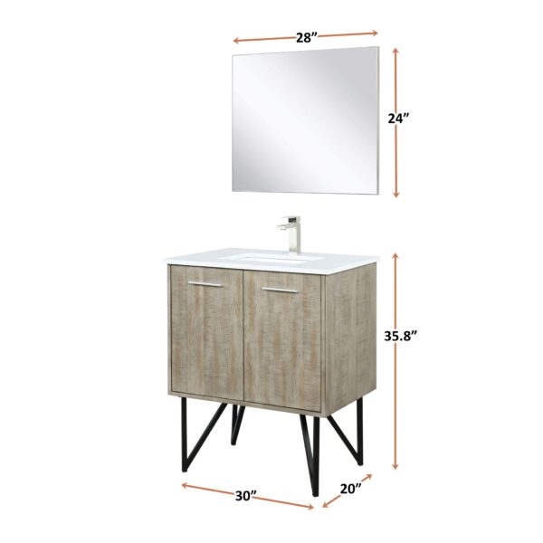 Lancy 30" Bathroom Vanity - Image 2