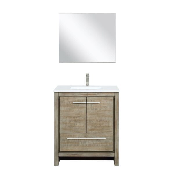 Lafarre 30" Rustic Acacia Bathroom Vanity - Image 4