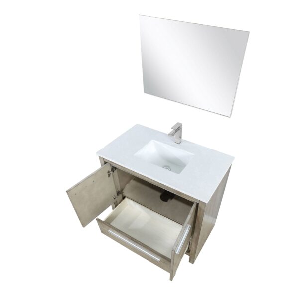 Lafarre 36" Rustic Acacia Bathroom Vanity - Image 3
