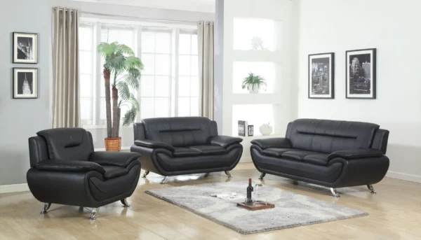 1070 BLACK SOFA - Image 2