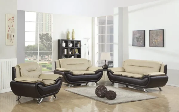 1072 ALMOND BROWN SOFA