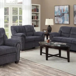 1456 GREY FABRIC SOFA