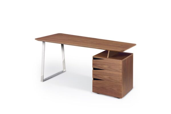Nova Domus Walton- Modern Walnut Desk - Image 3
