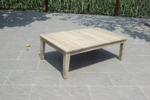 Renava Calm - Outdoor Grey + Acacia Sofa Set - Image 2