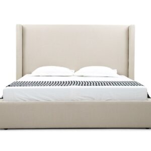 Modrest Byrne - Modern Beige Fabric Bed