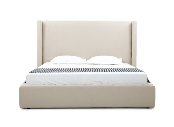 Modrest Byrne - Modern Beige Fabric Bed