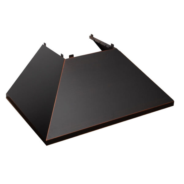 ZLINE Ducted Fingerprint Resistant Stainless Steel Range Hood with Oil Rubbed Bronze Shell (8654ORB) - Image 5