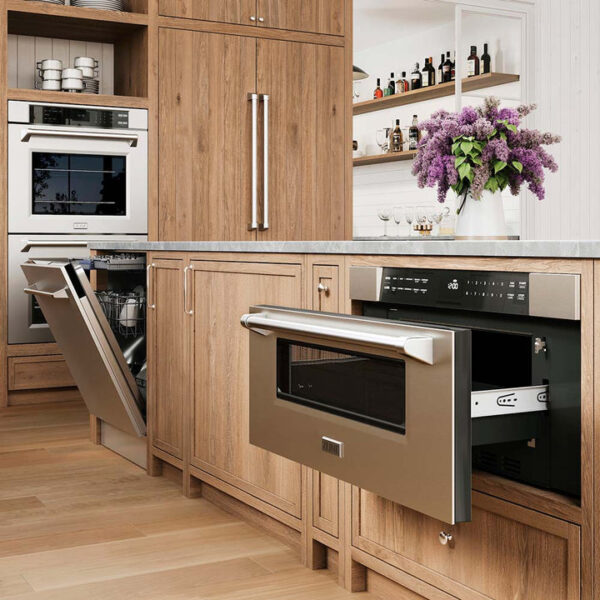 ZLINE 24" Tallac Series 3rd Rack Dishwasher in Stainless Steel with Traditional Handle, 51dBa (DWV-304-24) - Image 10