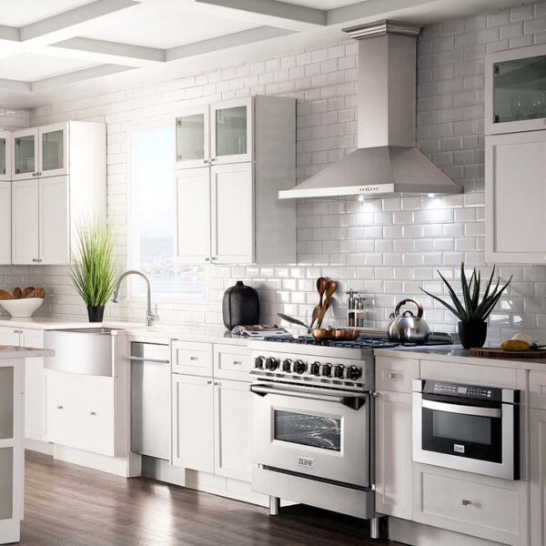 ZLINE 36 in. Dual Fuel Range with Gas Stove and Electric Oven in Stainless Steel with Brass Burners (RA-BR-36) - Image 18