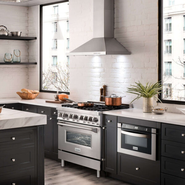 ZLINE Convertible Vent Wall Mount Range Hood in Stainless Steel (KB) - Image 13