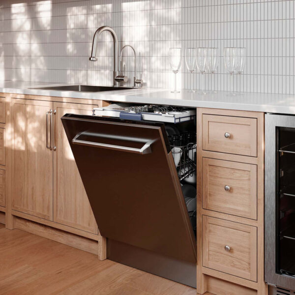 ZLINE 24" Tallac Series 3rd Rack Dishwasher in Stainless Steel with Traditional Handle, 51dBa (DWV-304-24) - Image 12