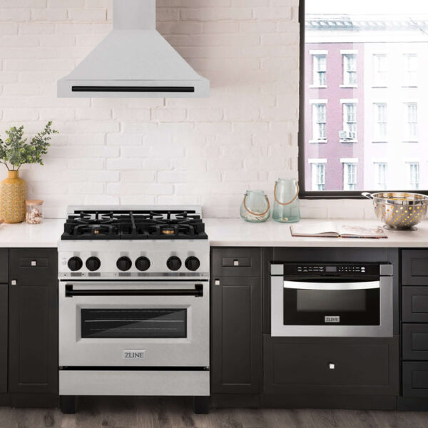 ZLINE 30 in. Autograph Edition Fingerprint Resistant Stainless Steel Range Hood and Accents (KB4SNZ-30) - Image 6