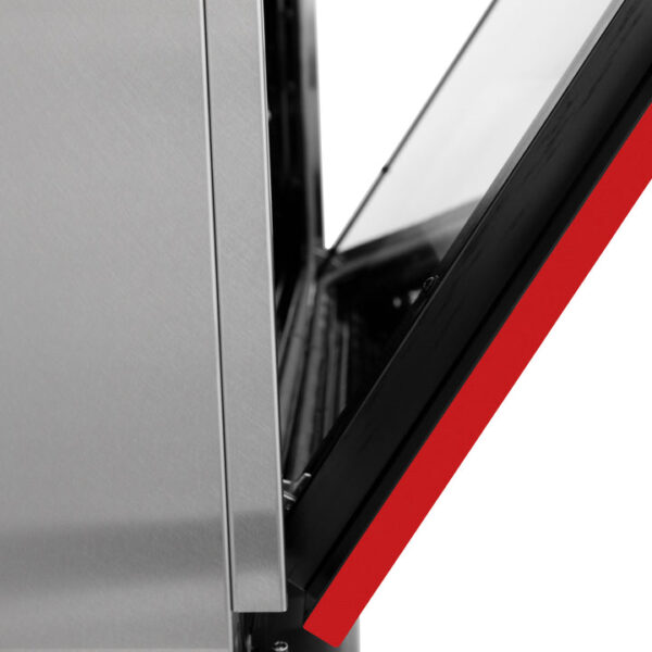ZLINE 36 in. Induction Range in Fingerprint Resistant Stainless Steel with Red Matte Door (RAINDS-RM-36) - Image 8