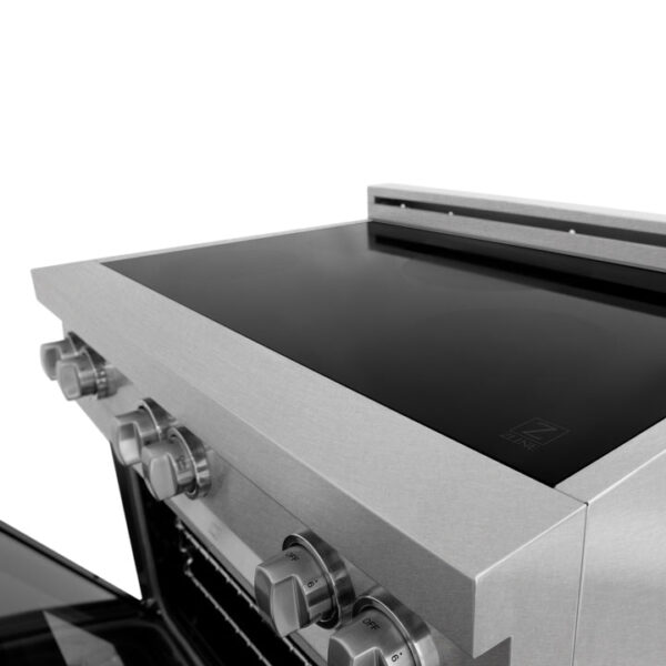 ZLINE 36 in. 4.6 cu. ft. Induction Range with a 4 Element Stove and Electric Oven with White Matte Door (RAIND-WM-36) - Image 10