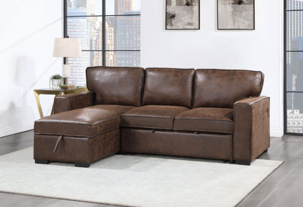 U0203 COFFEE PULL OUT SOFA BED - Image 3