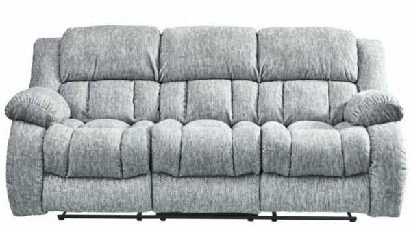 U250 GREY RECLINING SOFA/CONSOLE RECLINING LOVESEAT/GLIDER RECLINER - Image 4