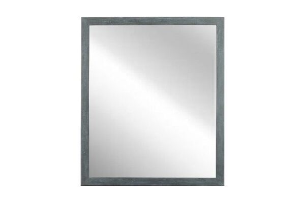 Modrest Manchester- Contemporary Dark Grey Mirror