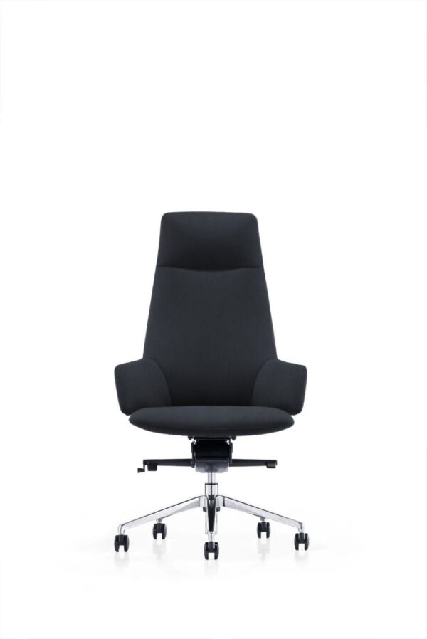 Modrest Gates - Modern Black High Back Executive Office Chair - Image 2