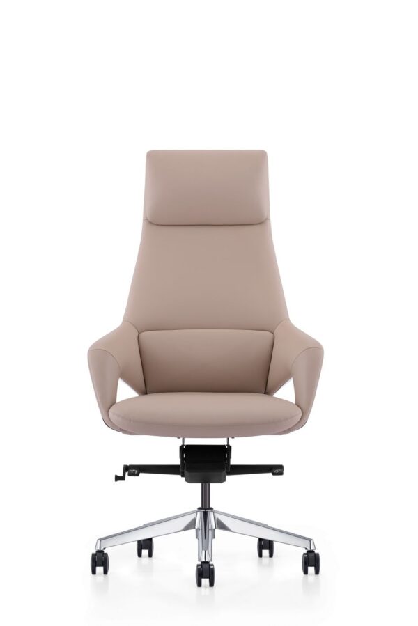 Modrest - Prost Modern Beige High Back Executive Office Chair - Image 2