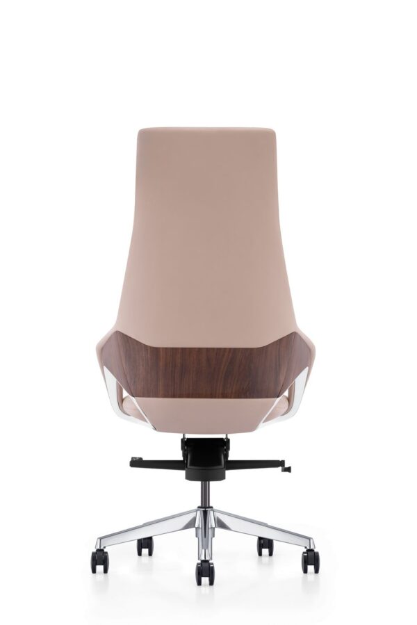 Modrest - Prost Modern Beige High Back Executive Office Chair - Image 3