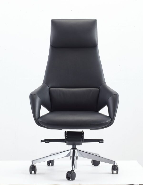 Modrest - Prost Modern Black High Back Executive Office Chair - Image 2