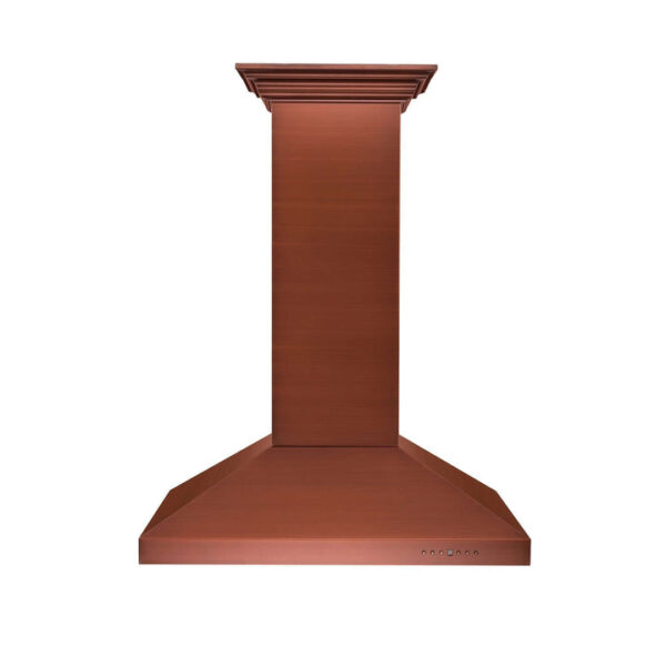 ZLINE 36 in. Designer Series Copper Island Mount Range Hood (8KL3iC-36) - Image 7