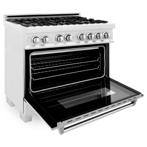 ZLINE 36 in. Professional Dual Fuel Range in Fingerprint Resistant Stainless Steel (RAS-SN-36) - Image 11