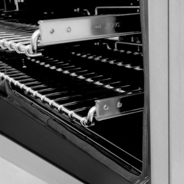 ZLINE 48 in. Fingerprint Resistant Stainless Steel 6.0 cu.ft. 7 Gas Burner/Electric Oven Range (RAS-SN-48) - Image 11