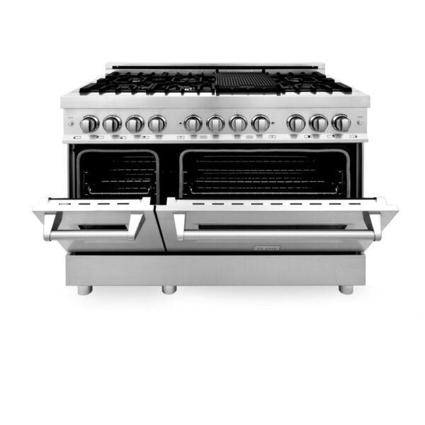 ZLINE 48 in. Professional Dual Fuel Range in Stainless Steel (RA48) - Image 29