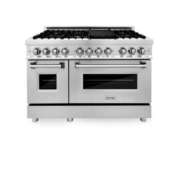 ZLINE 48 in. Professional Dual Fuel Range in Stainless Steel (RA48) - Image 38