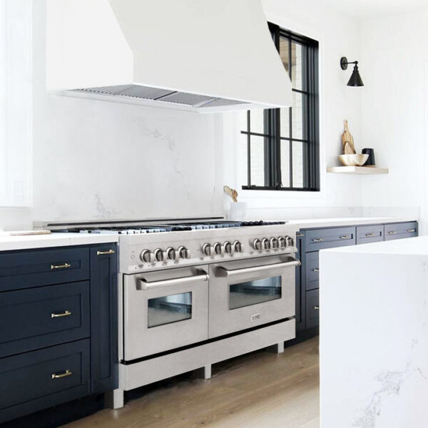 ZLINE 60 in. 7.4 cu. ft. Dual Fuel Range with Gas Stove and Electric Oven in Fingerprint Resistant Stainless Steel (RAS-SN-60) - Image 54