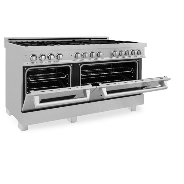 ZLINE 60 in. 7.4 cu. ft. Dual Fuel Range with Gas Stove and Electric Oven in Fingerprint Resistant Stainless Steel (RAS-SN-60) - Image 52