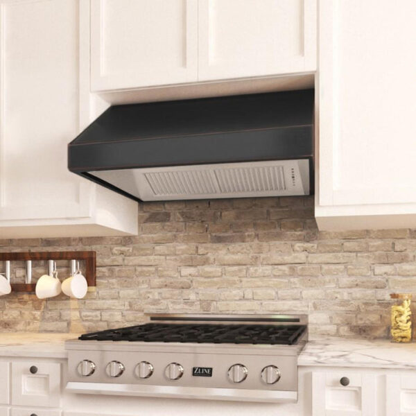ZLINE Designer Series Oil-Rubbed Bronze Under Cabinet Range Hood (8685B) - Image 6