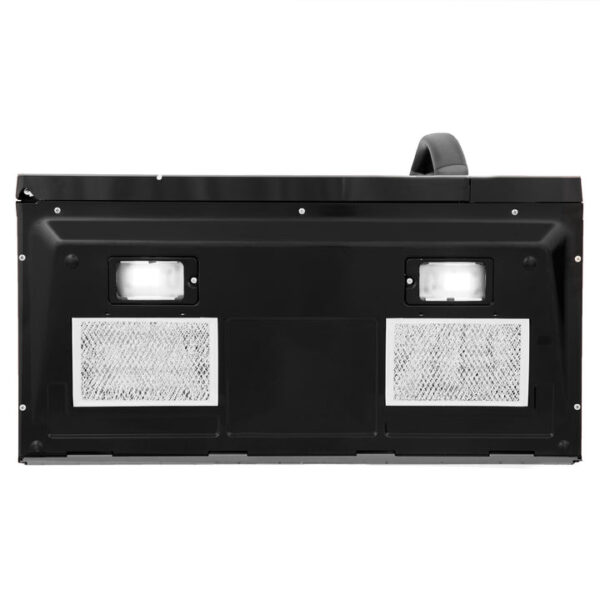 ZLINE Black Stainless Steel Over the Range Convection Microwave Oven with Modern Handle (MWO-OTR-BS) - Image 15
