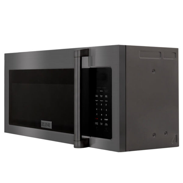 ZLINE 30 in. Black Stainless Steel Over the Range Convection Microwave Oven with Traditional Handle (MWO-OTR-H-BS) - Image 13