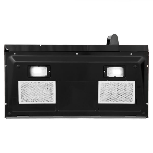 ZLINE 30 in. Black Stainless Steel Over the Range Convection Microwave Oven with Traditional Handle (MWO-OTR-H-BS) - Image 10
