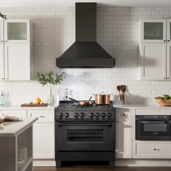 ZLINE Black Stainless Steel Wall Mount Range Hood (BS655N) - Image 7