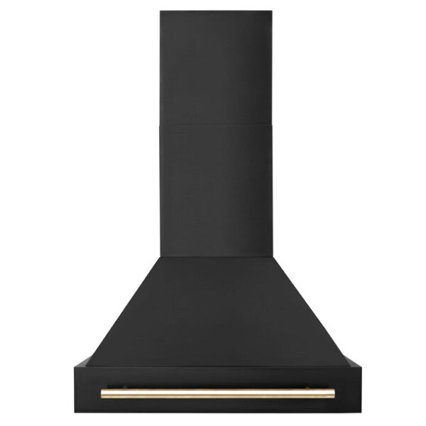 ZLINE 30 in. Autograph Edition Black Stainless Steel Range Hood with Accent Handle (BS655Z-30) - Image 7