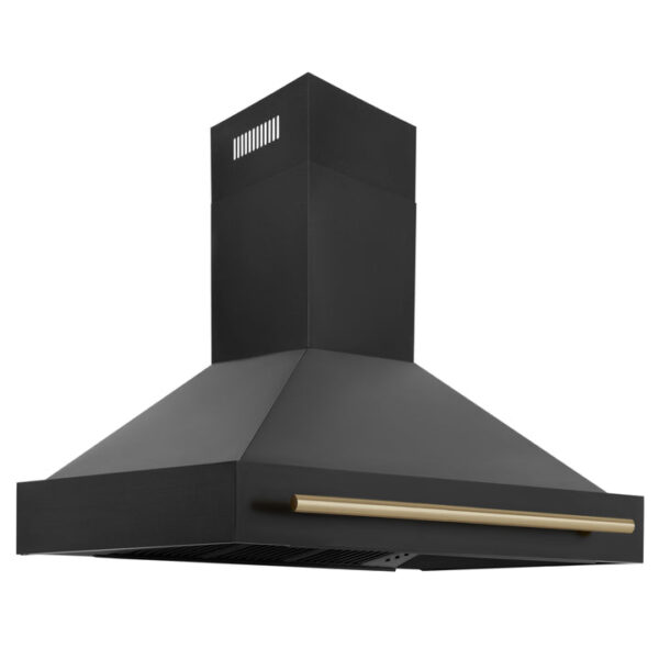 ZLINE 48 in. Autograph Edition Black Stainless Steel Range Hood with Handle (BS655Z-48) - Image 10
