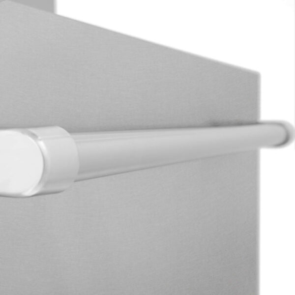 Panels & Handles Only- ZLINE 60 in. Refrigerator Panels in Fingerprint Resistant Stainless Steel for a 60 in. Built-in Refrigerator (RPBIV-SN-60) - Image 5