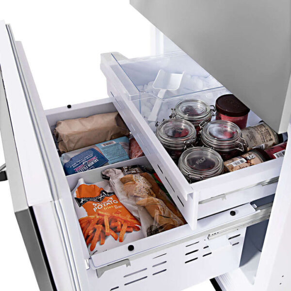 ZLINE 30 in. 16.1 cu. ft. Built-In 2-Door Bottom Freezer Refrigerator with Internal Water and Ice Dispenser in Stainless Steel (RBIV-304-30) - Image 13