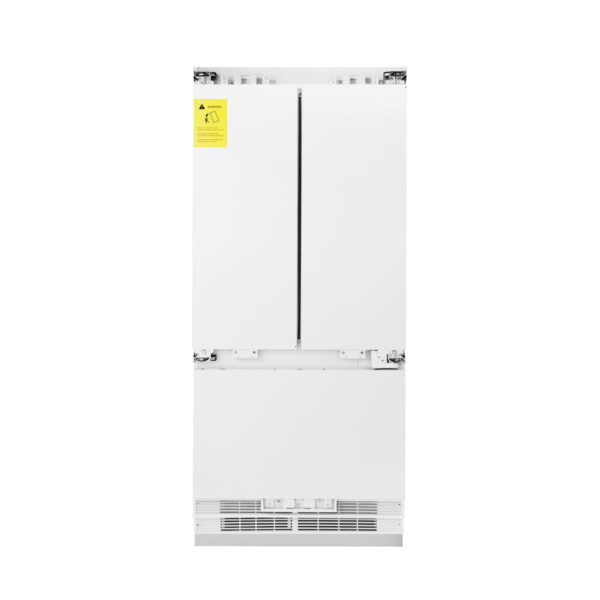 ZLINE 36 in. 19.6 cu. Ft. Panel Ready Built-In 3-Door French Door Refrigerator with Internal Water and Ice Dispenser (RBIV-36) - Image 21