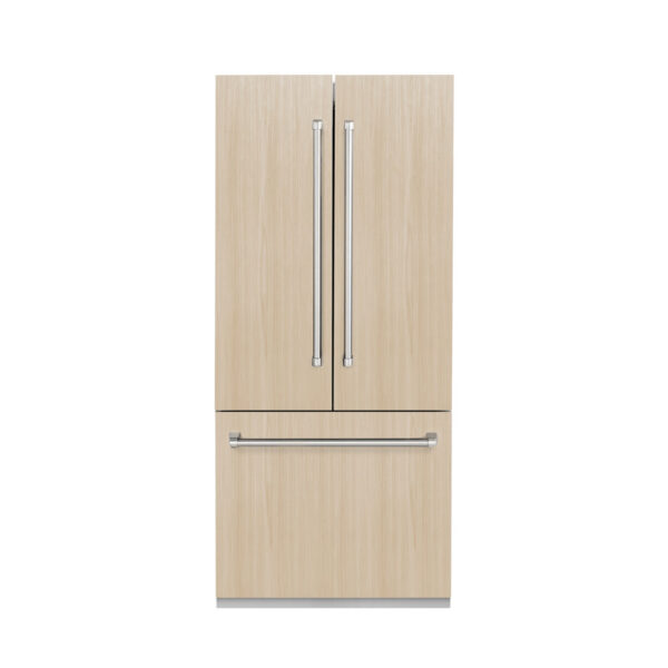 ZLINE 36 in. 19.6 cu. Ft. Panel Ready Built-In 3-Door French Door Refrigerator with Internal Water and Ice Dispenser (RBIV-36) - Image 20