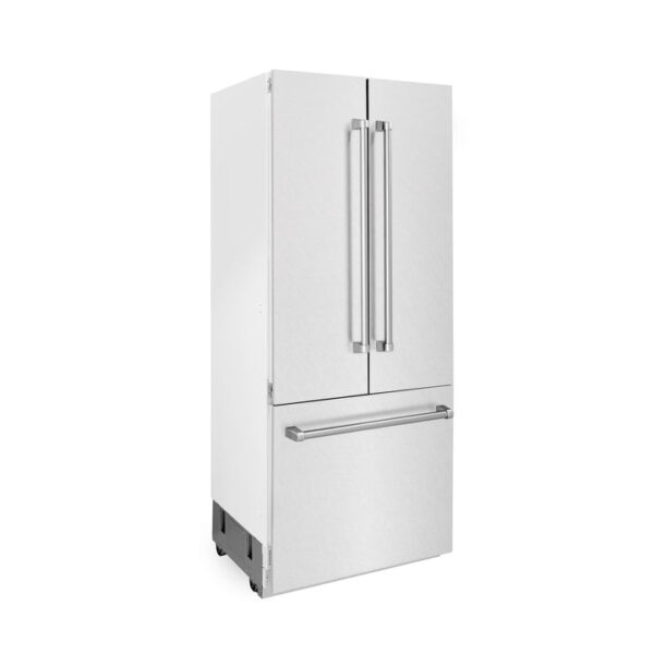 ZLINE 36 in. 19.6 cu. ft. Built-In 2-Door Bottom Freezer Refrigerator with Internal Water and Ice Dispenser in Fingerprint Resistant Stainless Steel (RBIV-SN-36) - Image 15