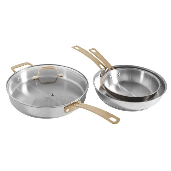 ZLINE 10-Piece Stainless Steel Non-Toxic Cookware Set (CWSETL-ST-10) - Image 7