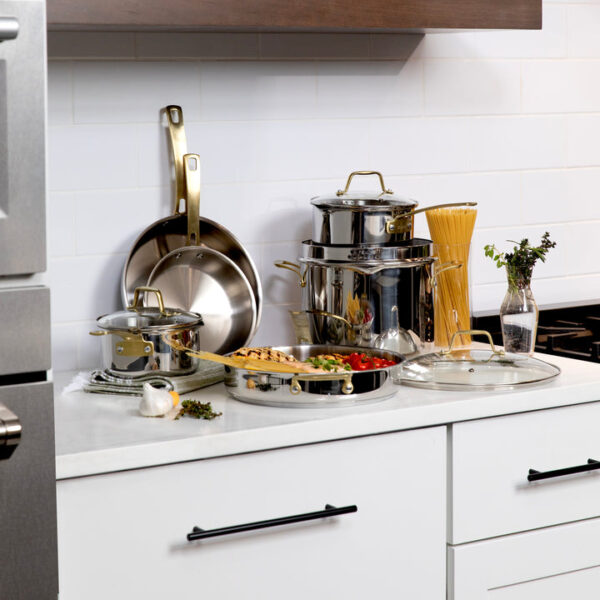 ZLINE 10-Piece Stainless Steel Non-Toxic Cookware Set (CWSETL-ST-10) - Image 14